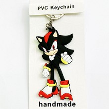 Super Sonic anime two-sided key chain