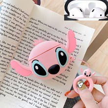 Stitch anime Airpods 1/2 shockproof silicone cover protective cases