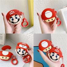 Super Mario/One piece/TOTORO Airpods 1/2 shockproof silicone cover protective cases