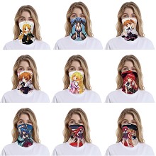 High School D×D anime headgear stocking mask magic scarf neck face mask