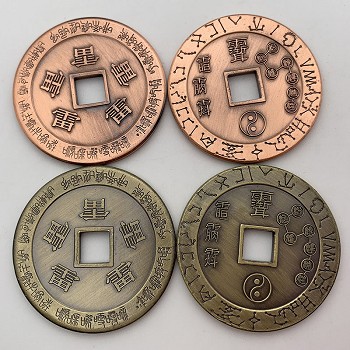 Taoism Commemorative Coin Collect Badge Lucky Coin Decision Coin