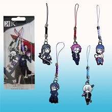 K anime phone straps(5pcs a set)