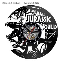 Jurassk World anime wall clock
