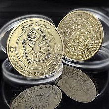 The divination Commemorative Coin Collect Badge Lu...