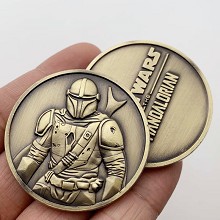 Star Wars Commemorative Coin Collect Badge Lucky C...