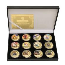 Dragon Ball anime Commemorative Coin Collect Badge...