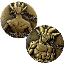 Dragon Ball anime Commemorative Coin Collect Badge...