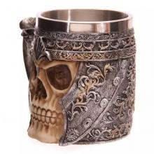 Stainless Steel 3D Skull Skeleton Cup 450ml