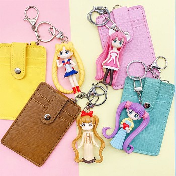 Sailor Moon anime figure doll key chain