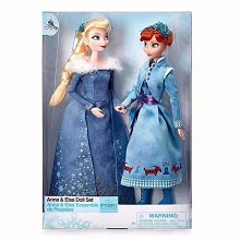 Frozen Elsa and Anna anime figures a set