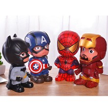 The Avengers Iron man spiderman batman anime figur...