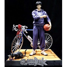 Slam Dunk Rukawa Kaede with bicycle anime figures ...