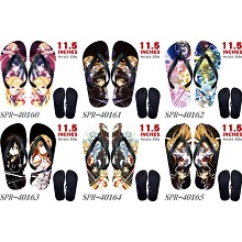 Sword Art Online anime flip flops shoes slippers a...