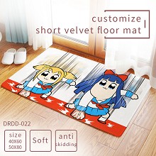 Pop and Pipi anime customize short velvet floor ma...