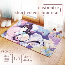 Blend S anime customize short velvet floor mat