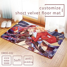Azur Lane game customize short velvet floor mat