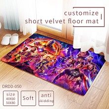 The Avengers customize short velvet floor mat