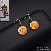 Dragon Ball anime earrings a pair
