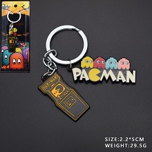 Pac-Man Pacman anime key chain