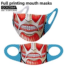 Attack on Titan anime trendy mask face mask