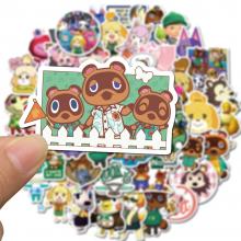 Animal Crossing Isabell game waterproof stickers set(50pcs a set)