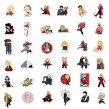 Fullmetal Alchemist anime waterproof stickers set(50pcs a set)
