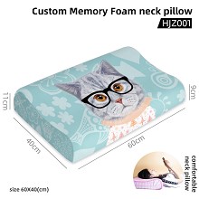 The cat anime neck protect custom memory foam neck...