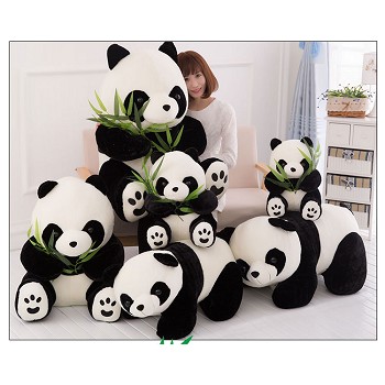The panda anime plush doll