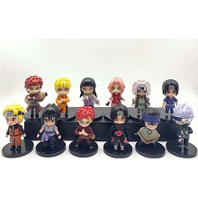 Naruto anime figures set(12pcs a set) no box