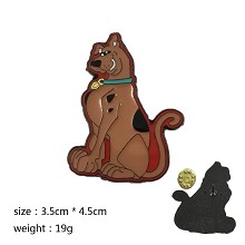 Scooby-Doo anime brooch pin