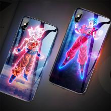 Dragon Ball anime call light led flash for iphone cases tempered glass cover skin