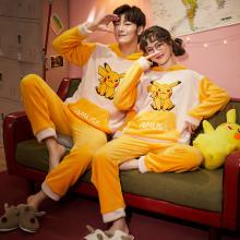 Pokemon Pikachu anime flano pajamas dress hoodies ...