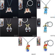 Avatar The Last Airbender anime key chain necklace