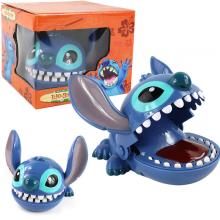 Stitch anime bite finger dentist push teeth funny game model toys