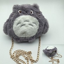 Totoro anime plush satchel shoulder bag 20*25CM