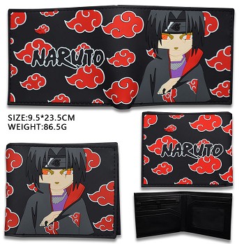 Naruto anime silicon wallet