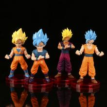 Dragon Ball anime figures set(4pcs a set)(OPP bag)