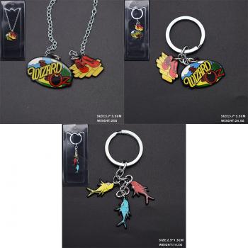 The Wizard of OZ anime key chain necklace