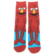 Sesame Street anime cotton long socks a pair