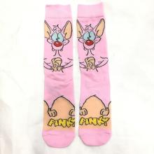 Pink Panther anime cotton long socks a pair