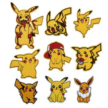 Pokemon Pikachu anime cloth patches stickers