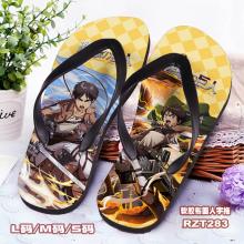 Attack on Titan anime flip-flops shoes slippers a ...