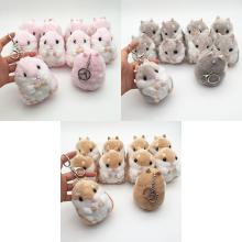5inches Hamtaro hamster plush dolls set(10pcs a set)