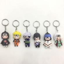 Naruto anime figure doll key chain