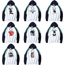 Death Note anime cotton thin sweatshirt hoodies clothes