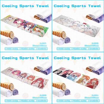The Quintessential Quintuplets anime cooling sports towel 30*100CM