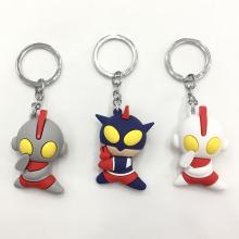 Ultraman anime figure doll key chain