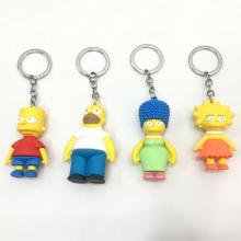 The Simpsons anime figure doll key chains