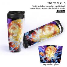 Demon Slayer anime plastic insulated mug cup