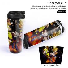 Dragon Ball anime plastic insulated mug cup